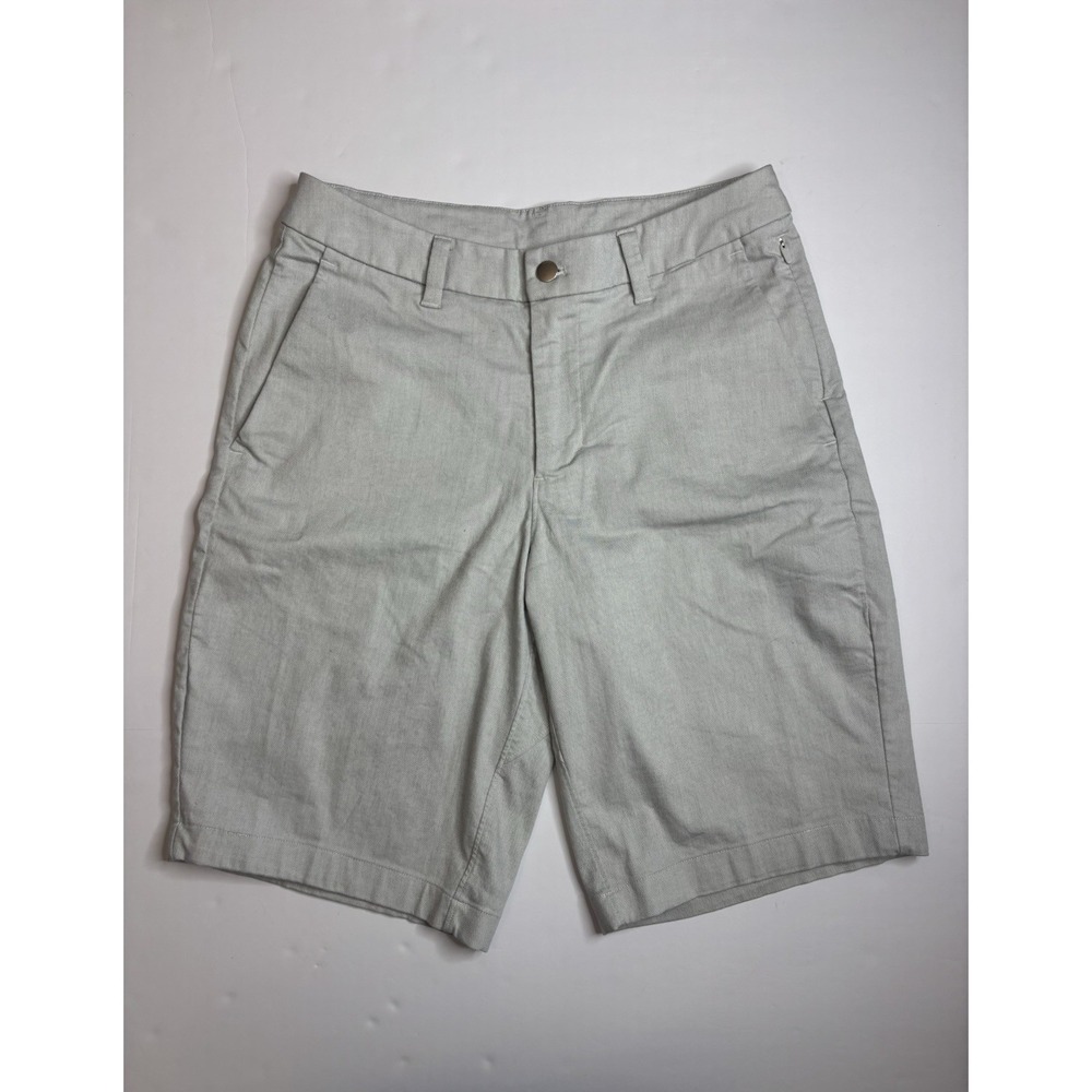 Lululemon Commission Shorts Men's Size 30 Gray 10" Inseam Golf Chino